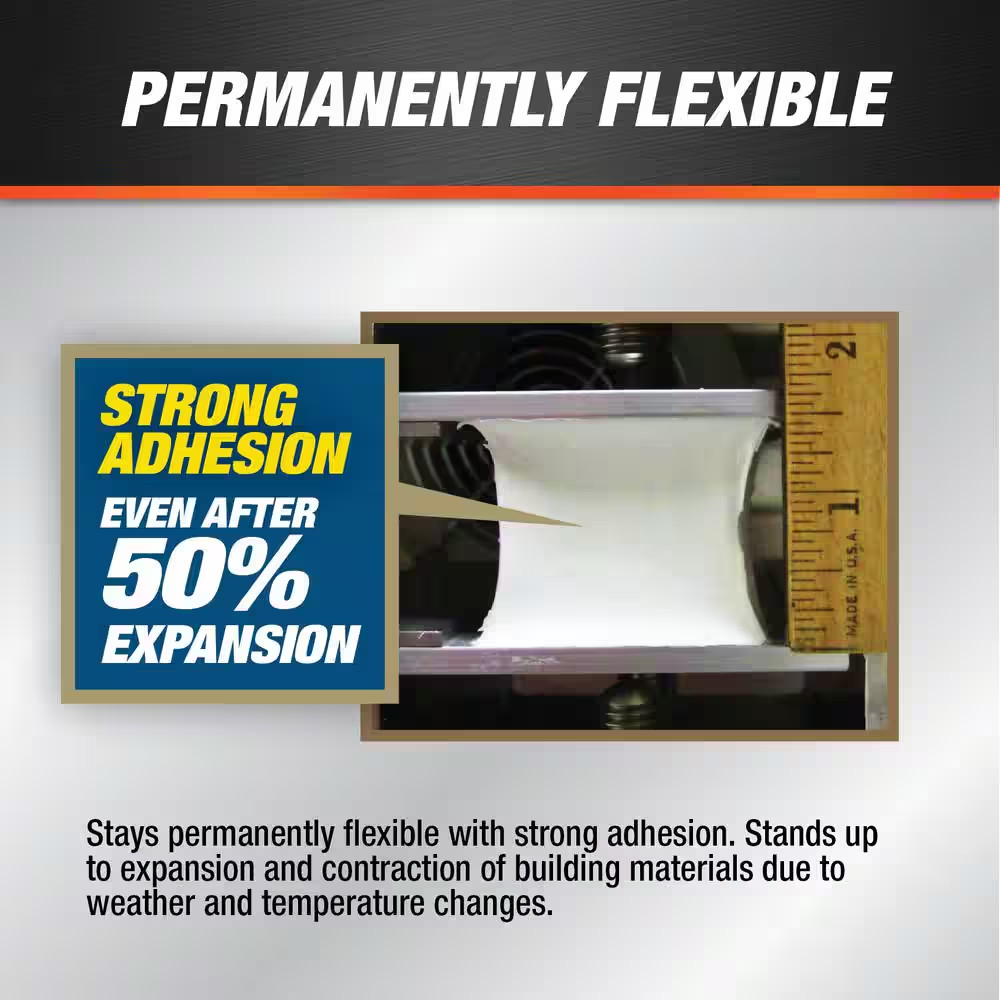 Dynaflex 230 10.1 Oz. Almond Premium Exterior/Interior Window Door and Trim Seal