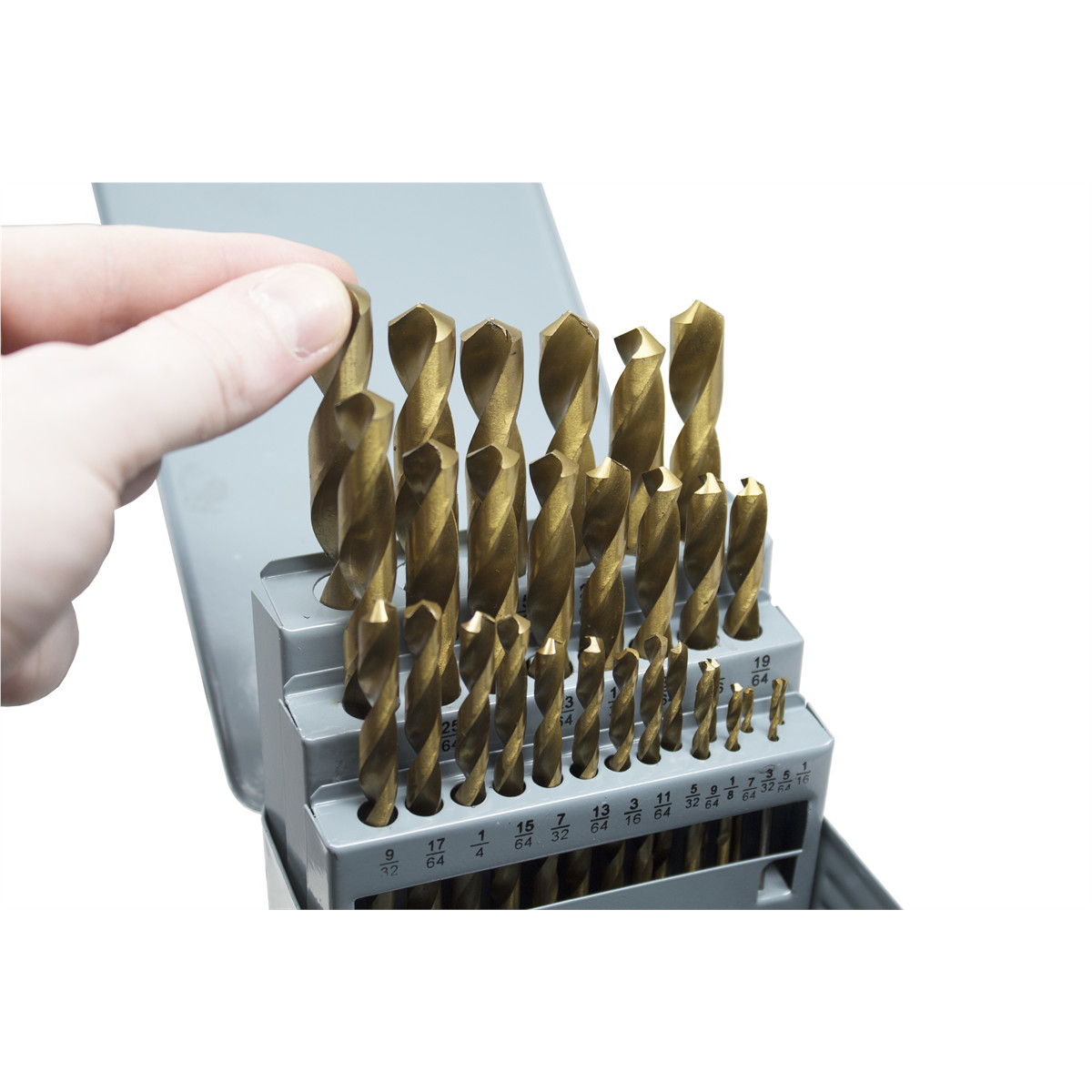 K-Tool 10300 29-pc Titanium Drill Bit Set