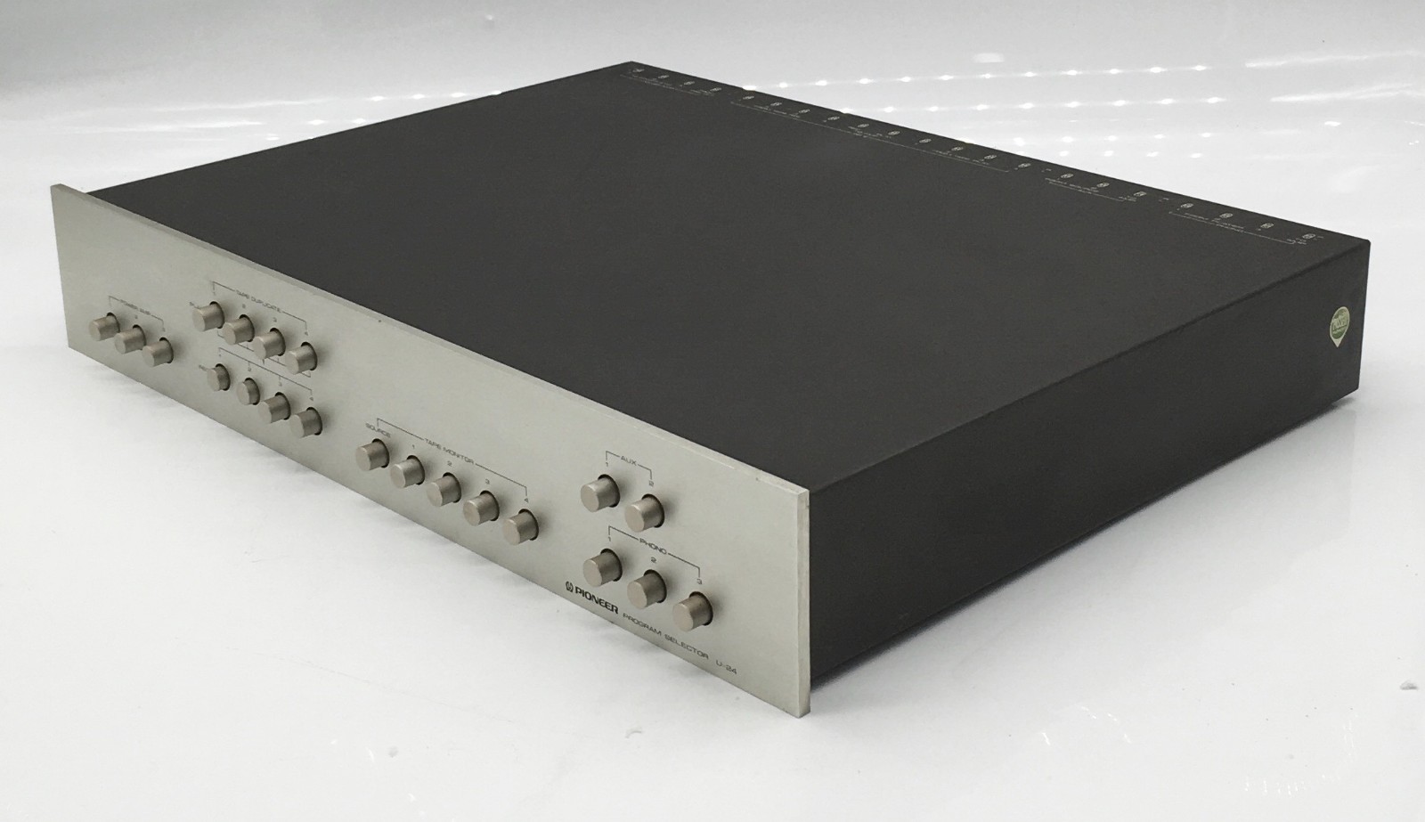 Pioneer U-24 Passive Type Multi-Function Audio Program Selector Tested Working