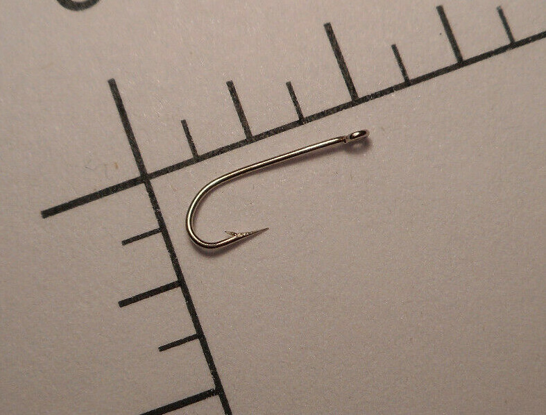 100 MUSTAD & SON #14 FLY TYING /BAIT Kendal KIRBY HOOKS LONG SHANK 2XSTRONG 4341