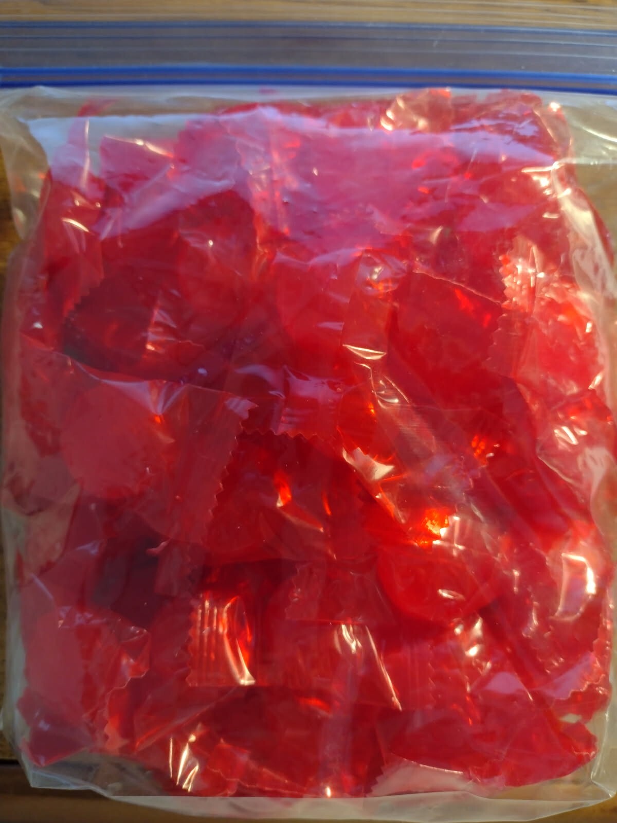 Individually Wrapped Cinnamon Disc Hard Candy - 1 pound Bulk Delight Bag