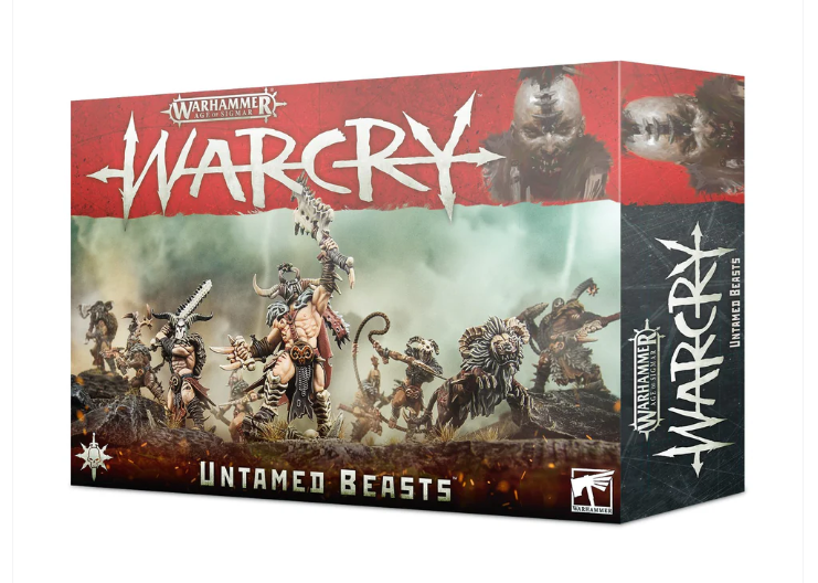 Untamed Beasts + Fighter/Abilities/Reaction Cards - Warcry - NO BOX