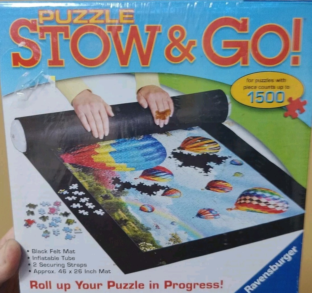 Stow & Go Puzzle Storage System Stores up to 1500 Pieces Puzzles not included!
