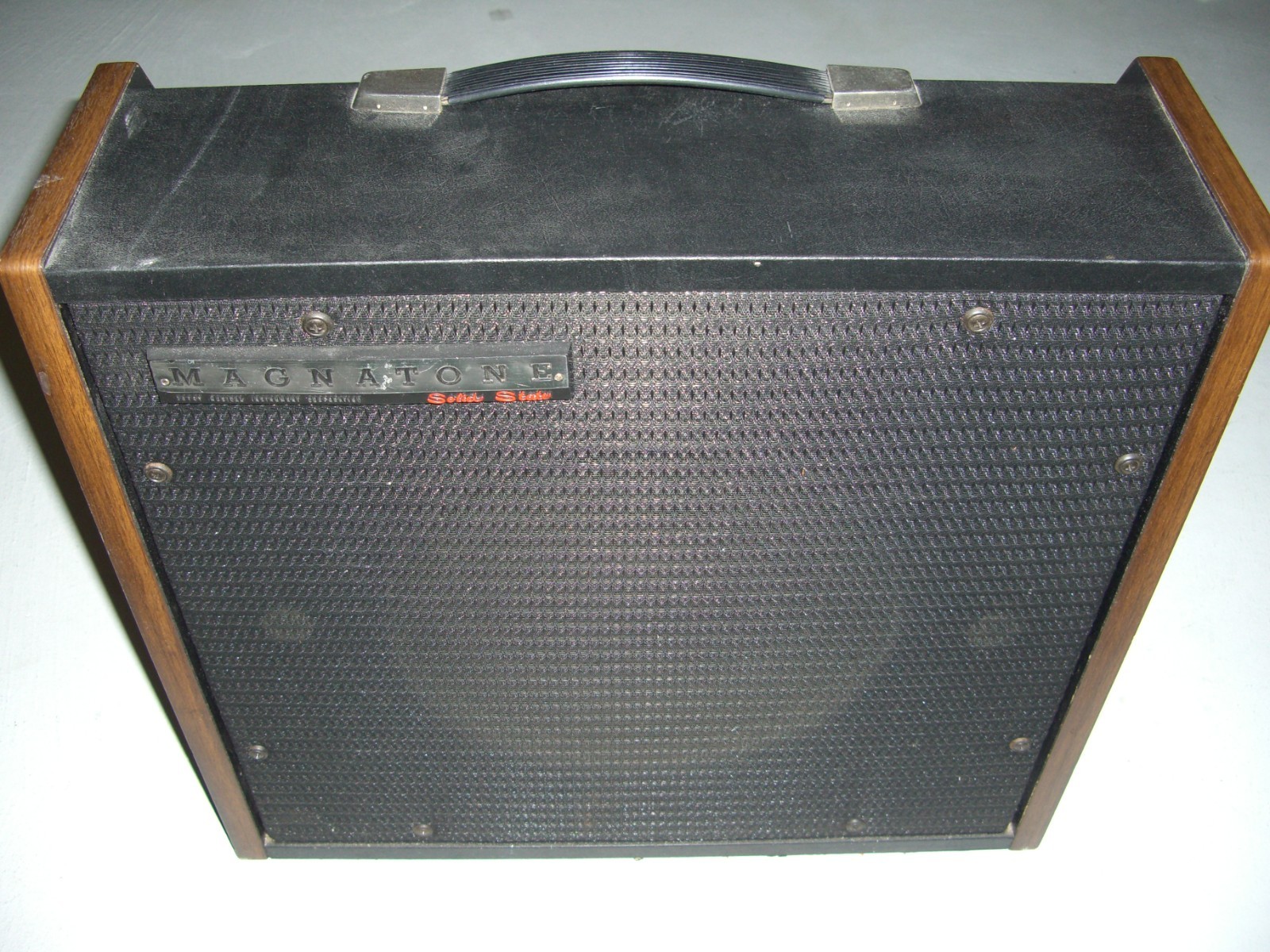 Magnatone Custom 130V Amplifier RARE Solid State Amplifier By Estey