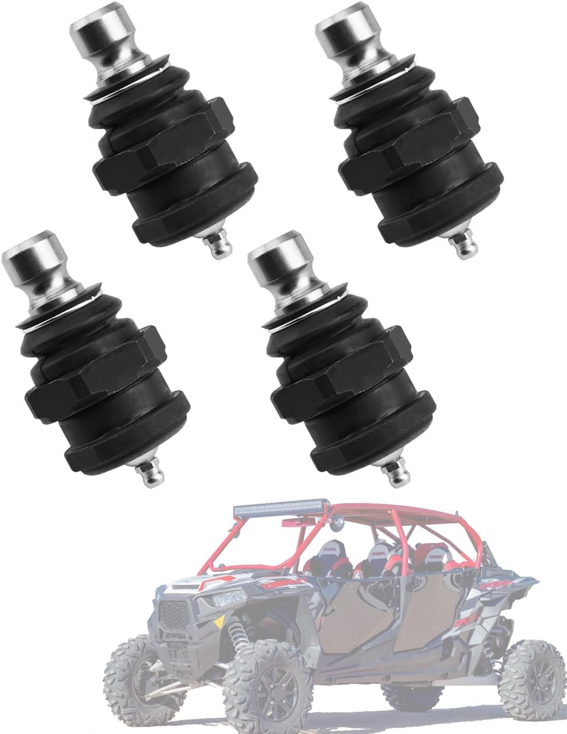 Heavy Duty Ball Joints(4 Pack), KRZRBJ10-PACK, Compatible with 2014-2024 Polaris