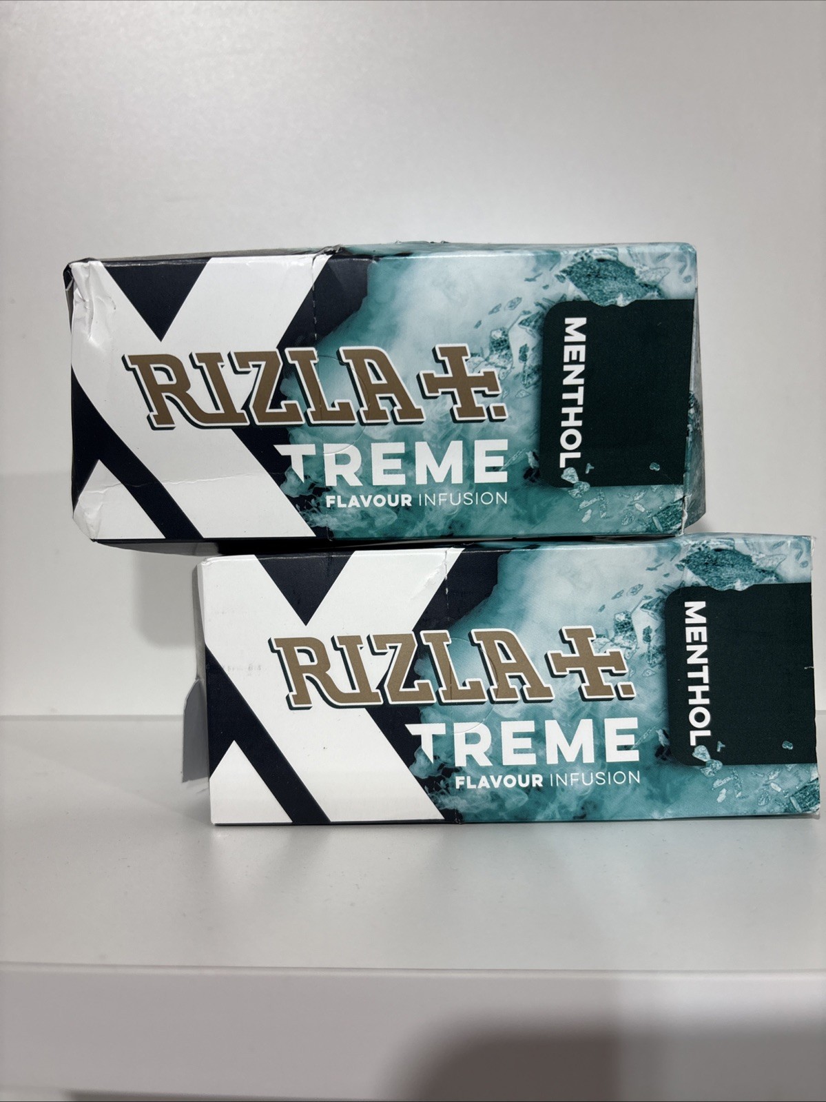 Pack of 2: Rizzla Flavor Infusion 25 Cards Menthol Chill
