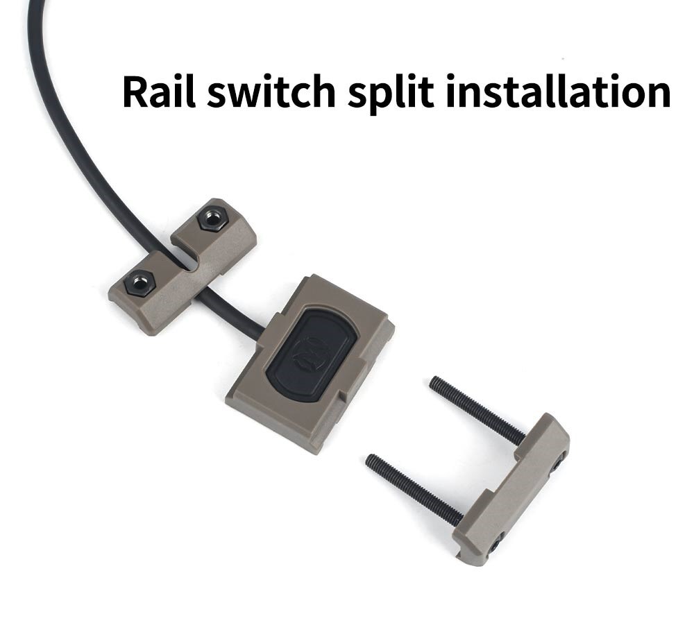 WADSN Tactical ModButton Switch Control For DBAL-A2 PEQ15 Laser M300 M600 Lights