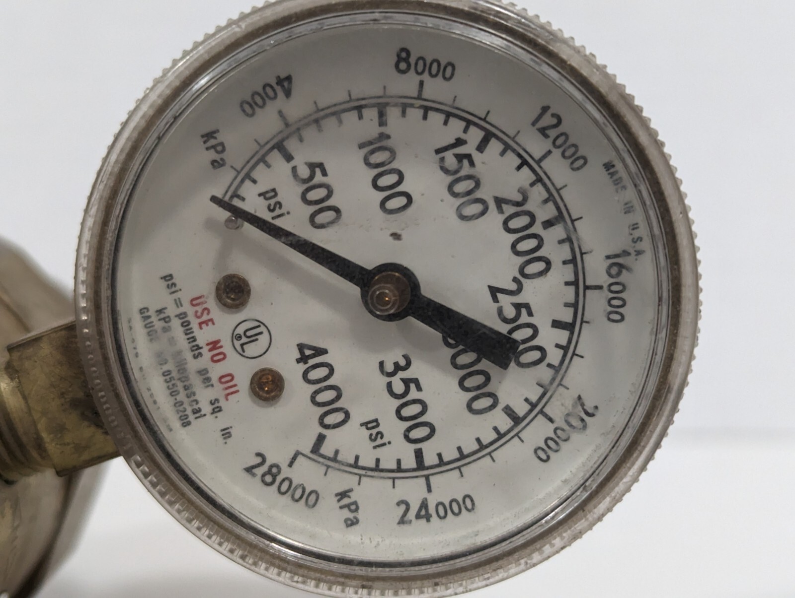 Concoa 400 Series Regulator w/4000 psi gauge