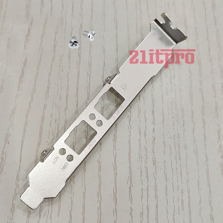 Full Height Bracket for Supermicro AOC-STGN-i2S Dual port SFP+ 82599 REV 2.0 1.0