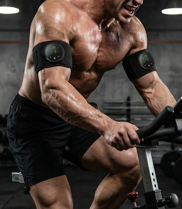 2 Arm or Leg Strap Carbon Core EMS stimulator Muscle Strengthening,core Training