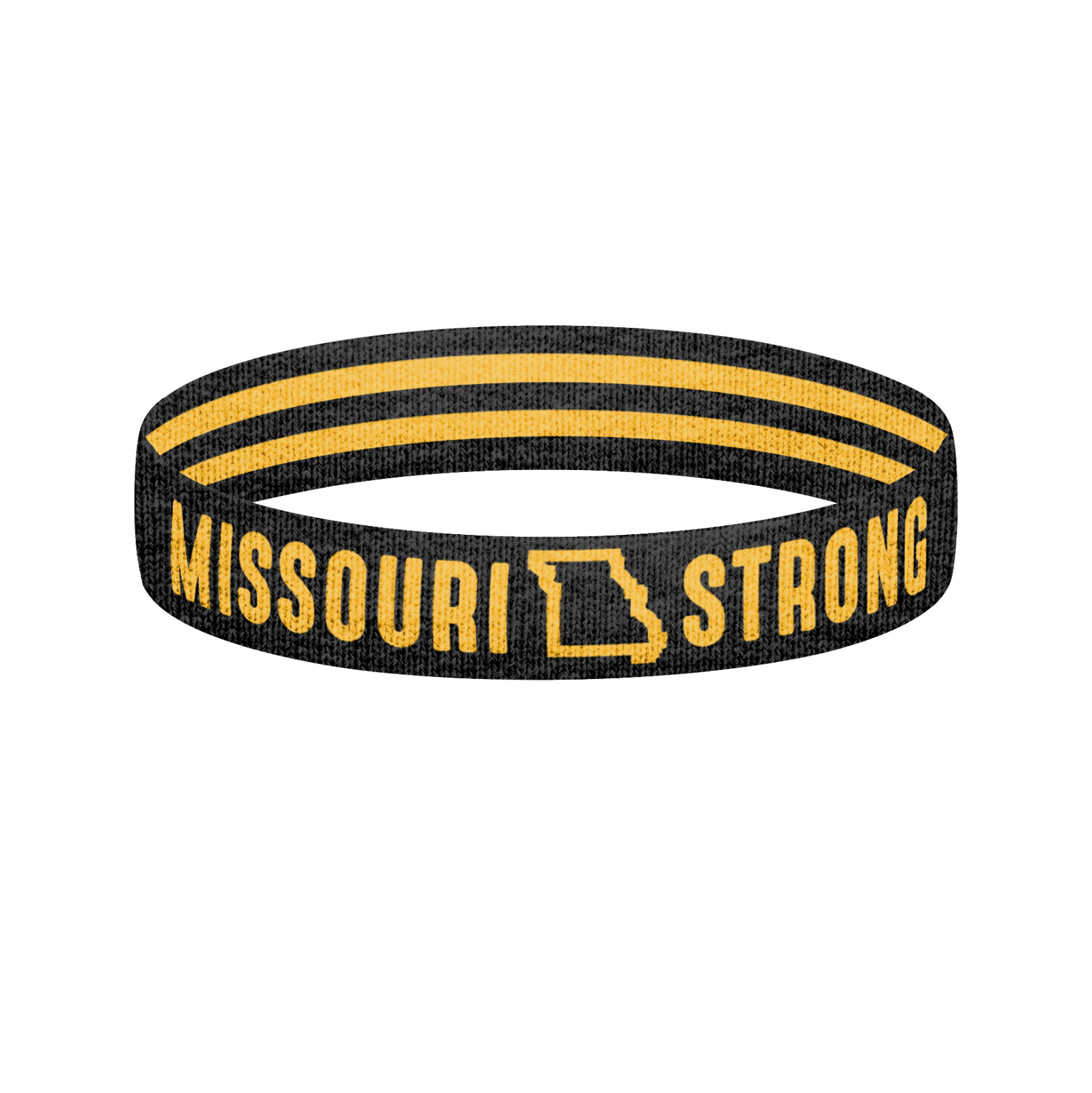 Reversible Missouri Strong Wristband Bracelet Missouri Bracelet