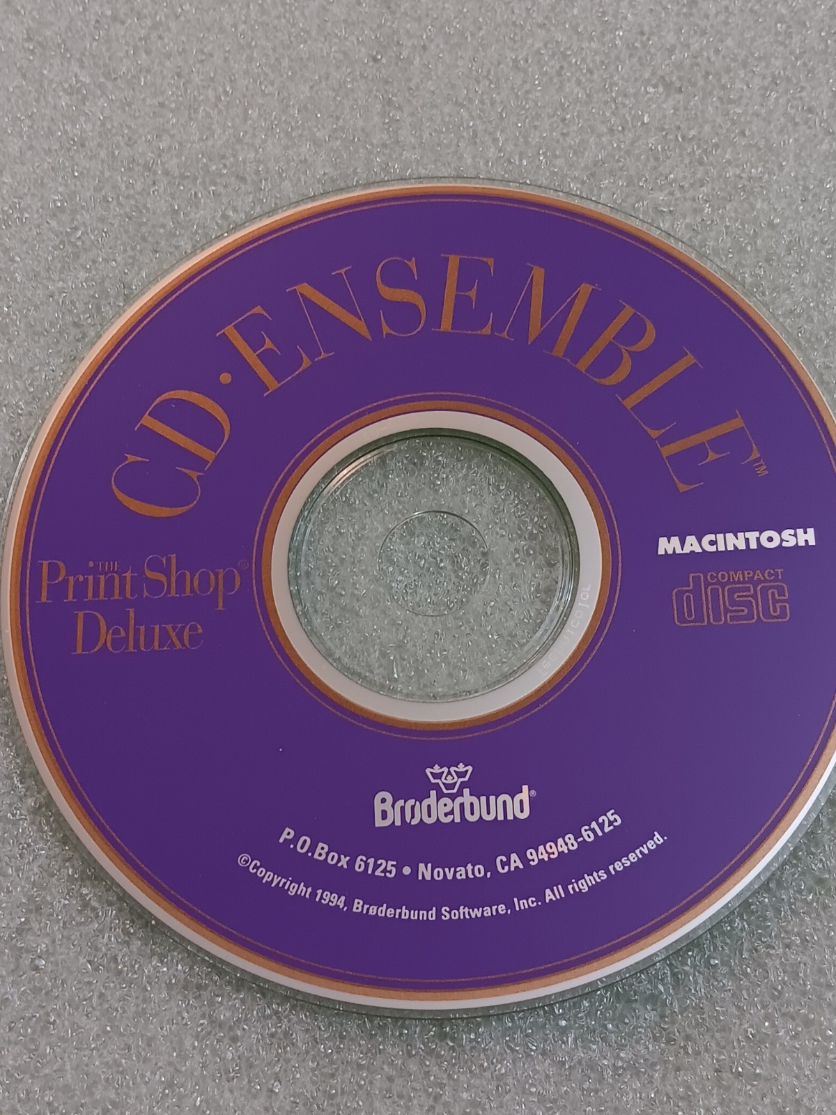 Print Shop Deluxe CD-ENSEMBLE, Create Greeting Cards Envelopes Certificates...