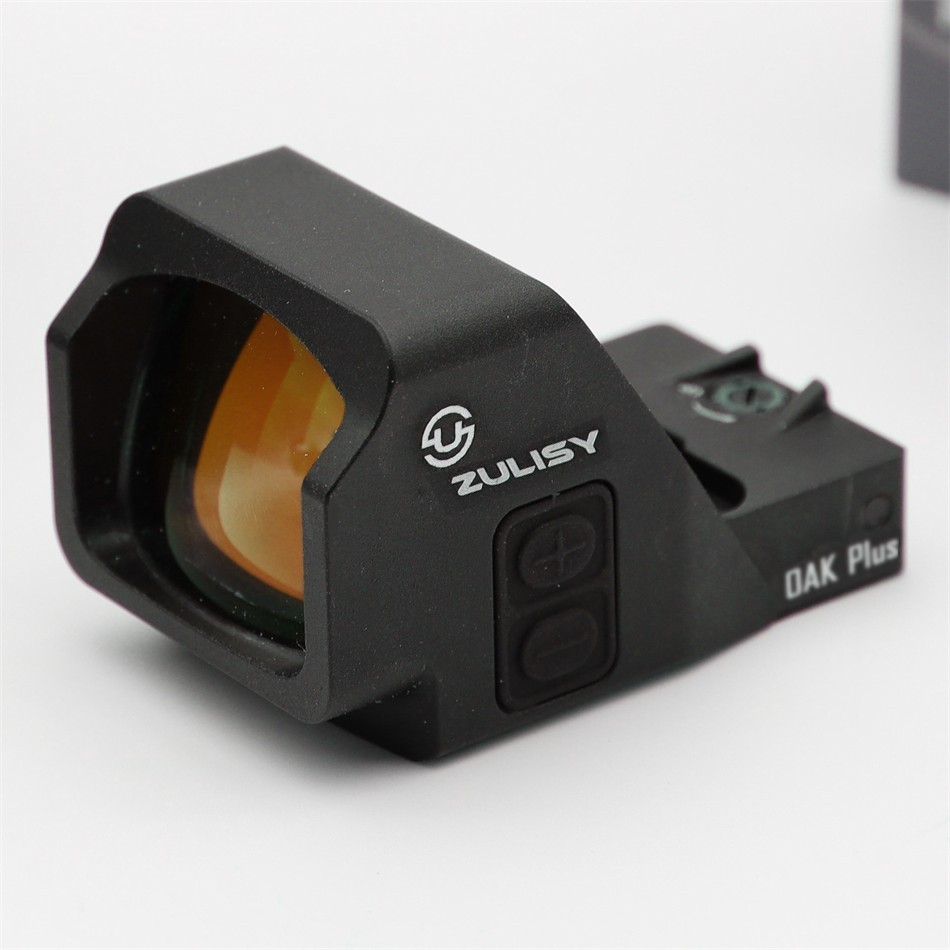 Zulisy Oak Plus Full Size Red Dot Sight RMR Footprint , 3.5 MOA Shake Awake