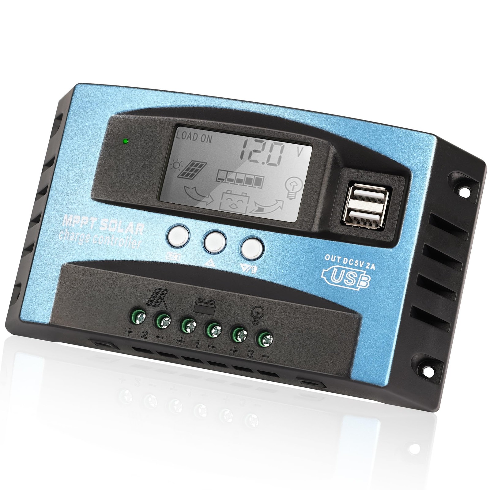 30A MPPT Solar Charge Controller for Lead-Acid/Lithium-Ion/Lithium Iron Phosphat