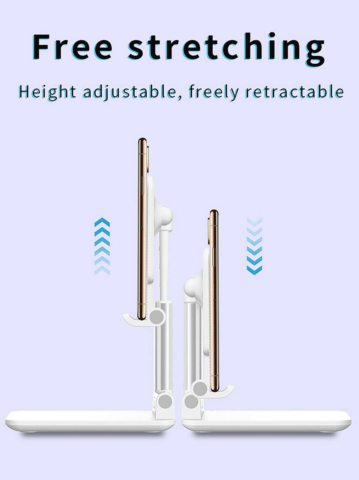 Adjustable Phone Stand Tablet Desktop Holder Foldable Mount iPad iPhone Kindle