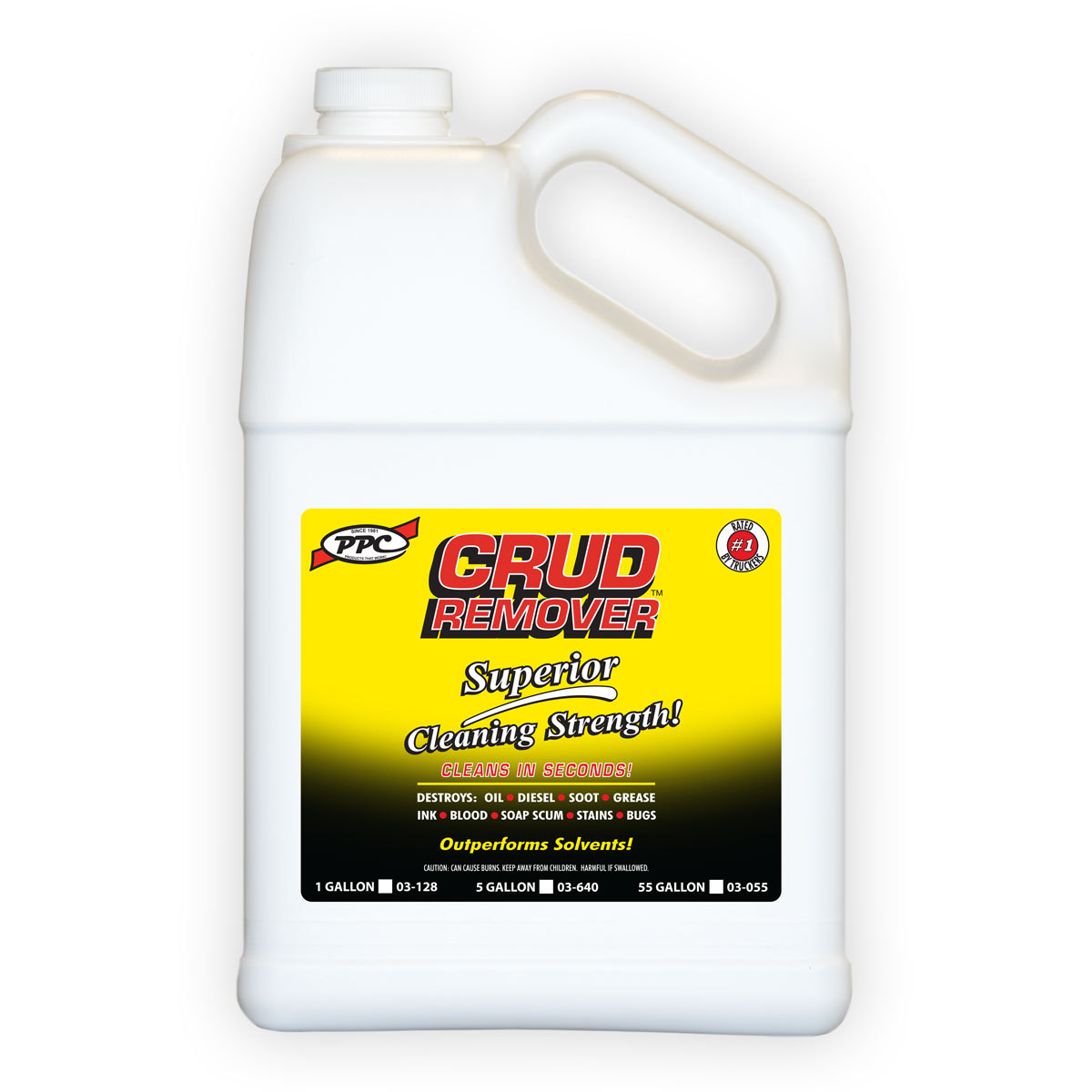 PPC Crud Remover 03-128 1 Gallon Bottle Protective Products