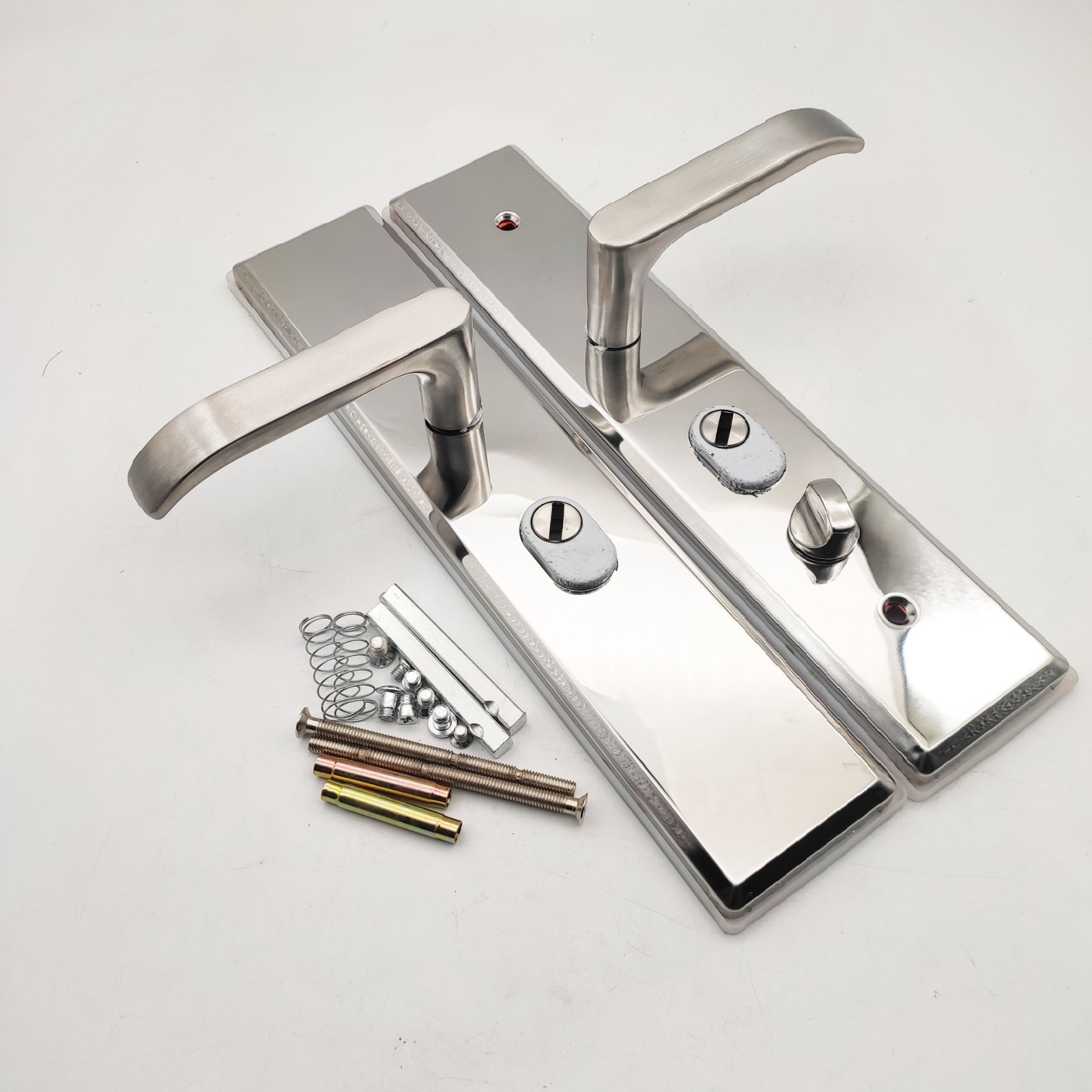 Anti-Theft Door Handle Lock- Stainless Steel Anti-Prying Pull Handles