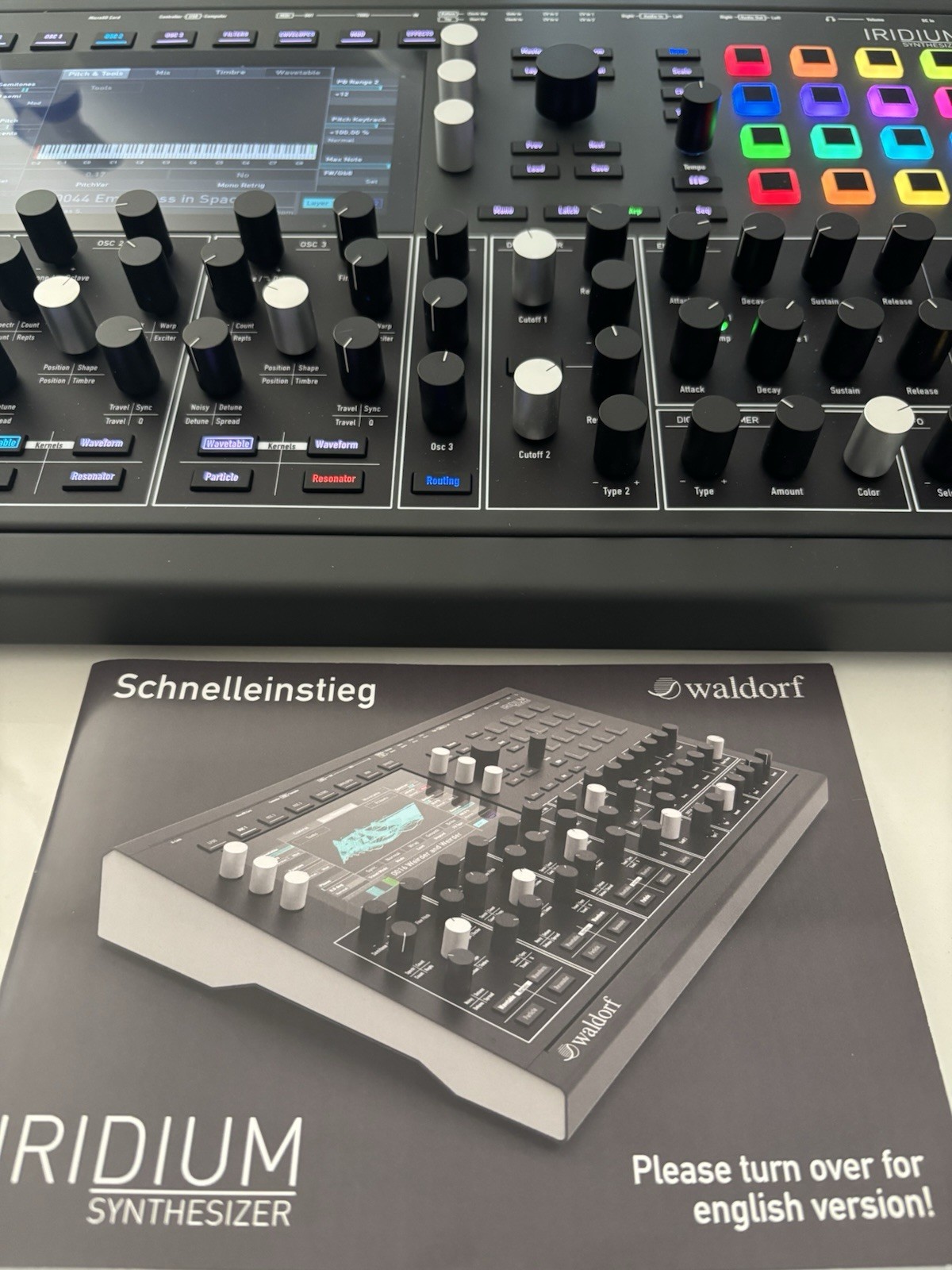 Waldorf Iridium Digital Polyphonic Desktop Synthesizer Module