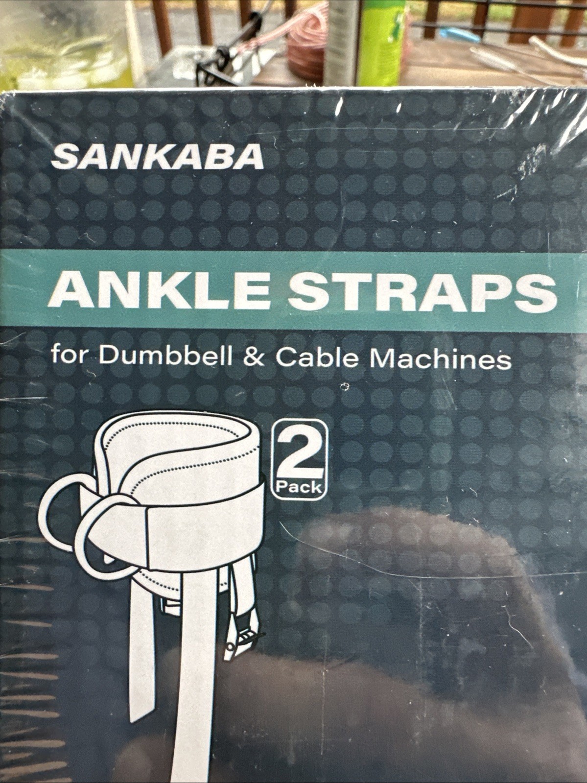 Ankle Strap For Cable Machine, Padded Ankle Straps For Cable Machine Kickbacks,