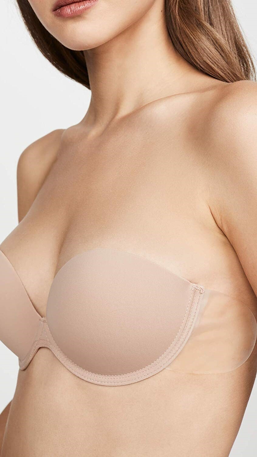 Fashion Forms Women's 174073 Go Bare Backless Strapless Bra Size DDD