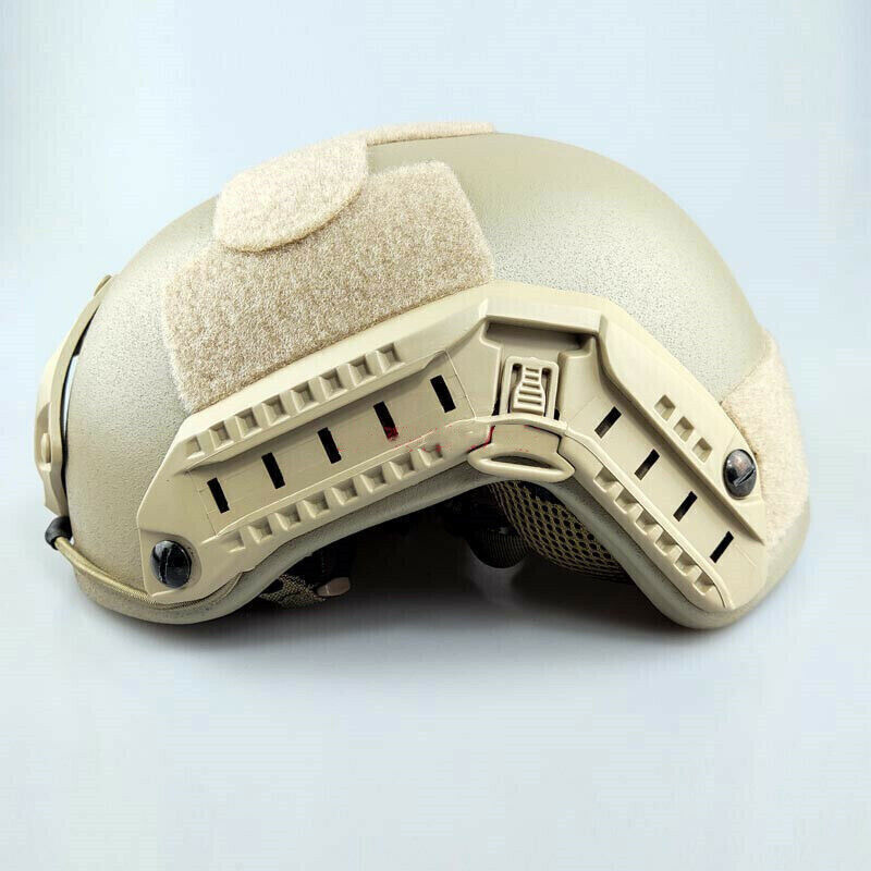 FAST NIJ IIIA Ballistic Helmet UHMW-PE Bulletproof Khaki Military M/L US STOCK!