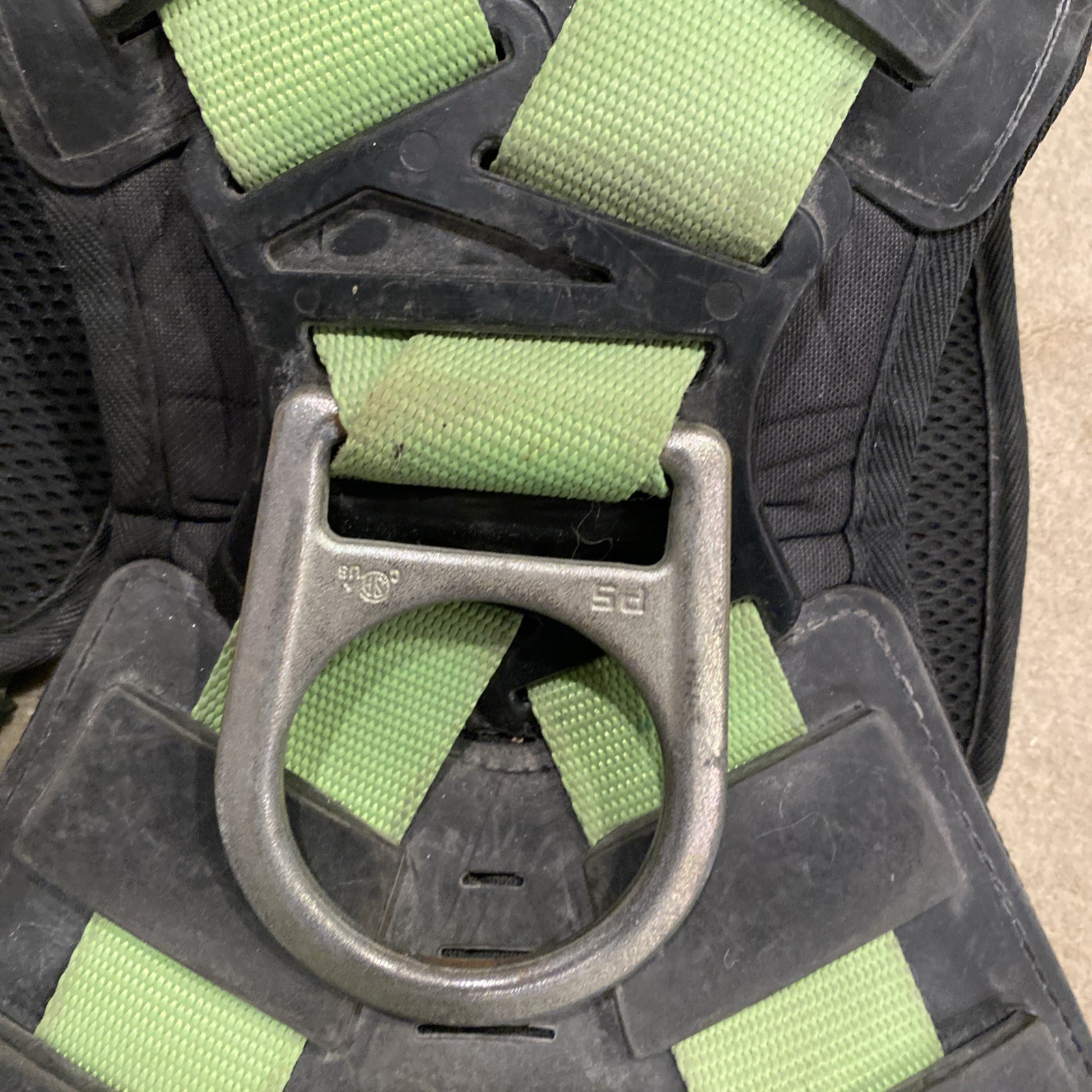 Werner Upgear Fall Protection Harness Easy Wear Universal Fit Green