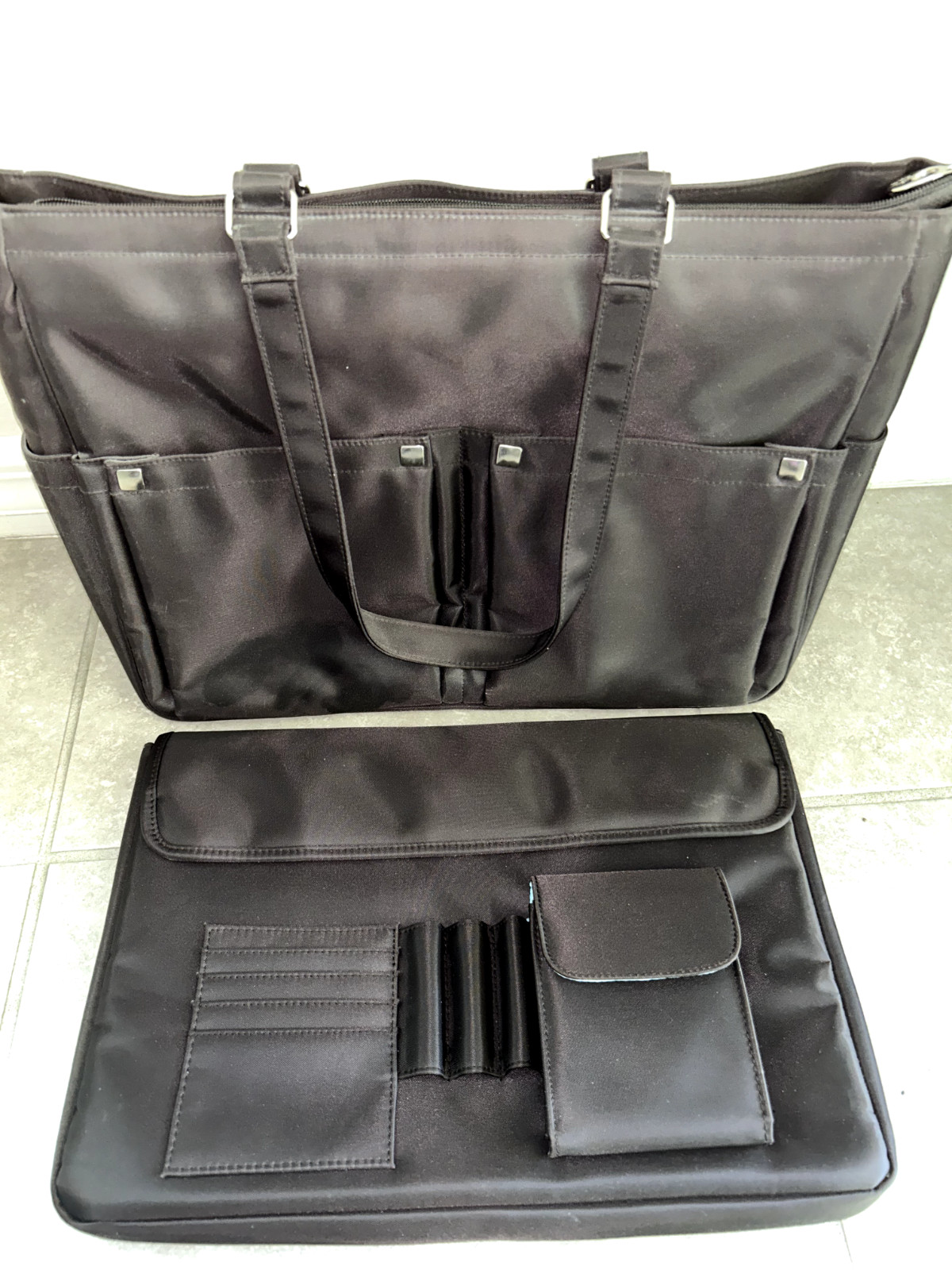 Case Logic Briefcase Black 16 X 12 X 4 New