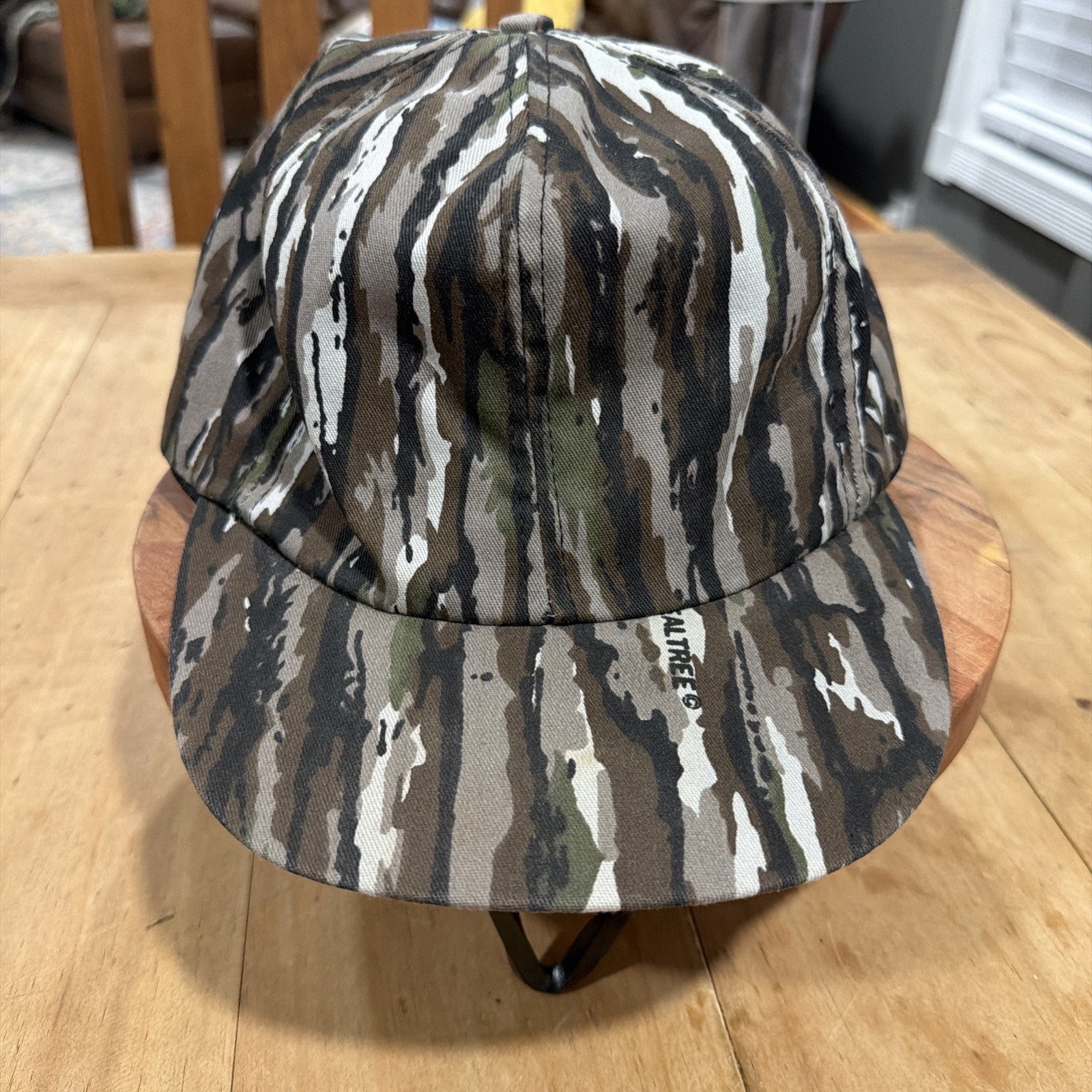 Vintage Realtree Camo Hat Camouflage Made USA 80s Snapback Blank 🇺🇸