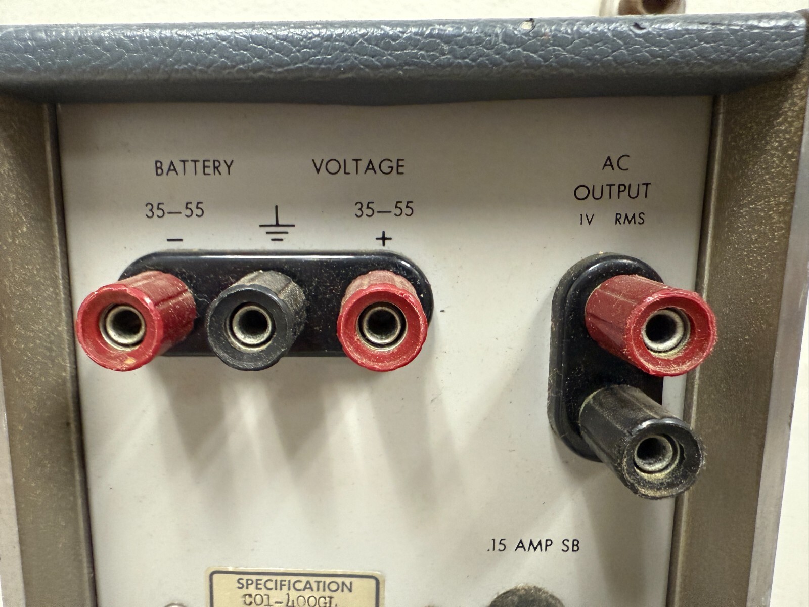 Vintage HP 400GL AC Voltmeter Not Tested & Working