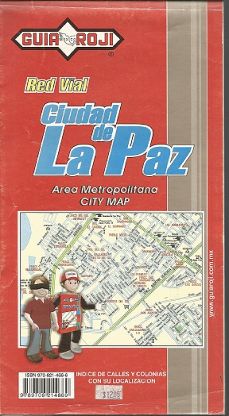 City Map of La Paz, Baja California Sur,  Mexico by Guia Roji