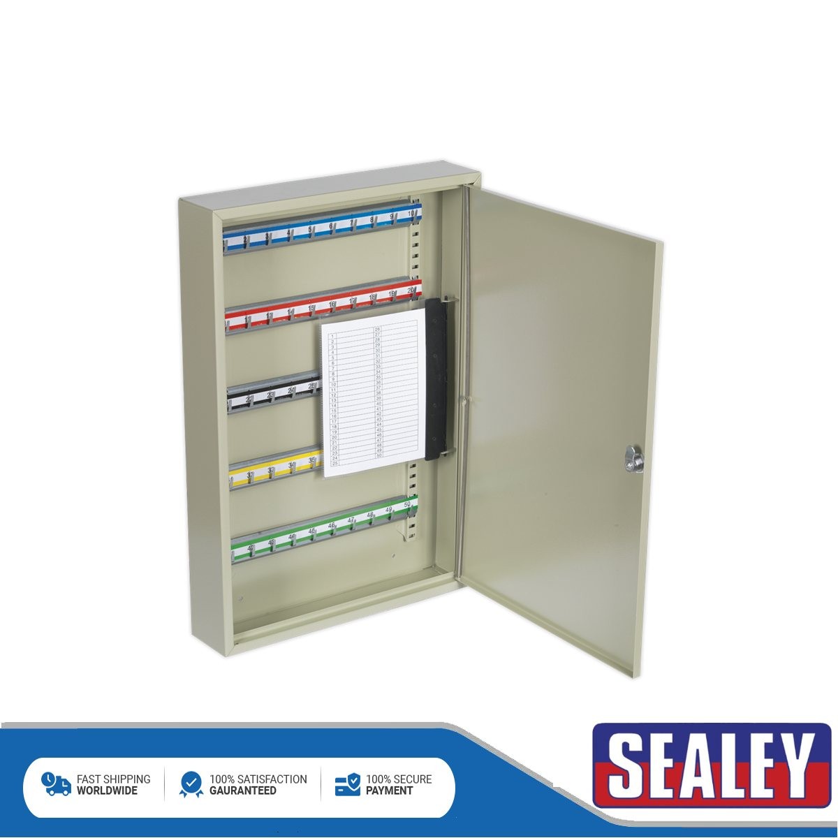 Sealey Key Cabinet 50 Key Capacity SKC50
