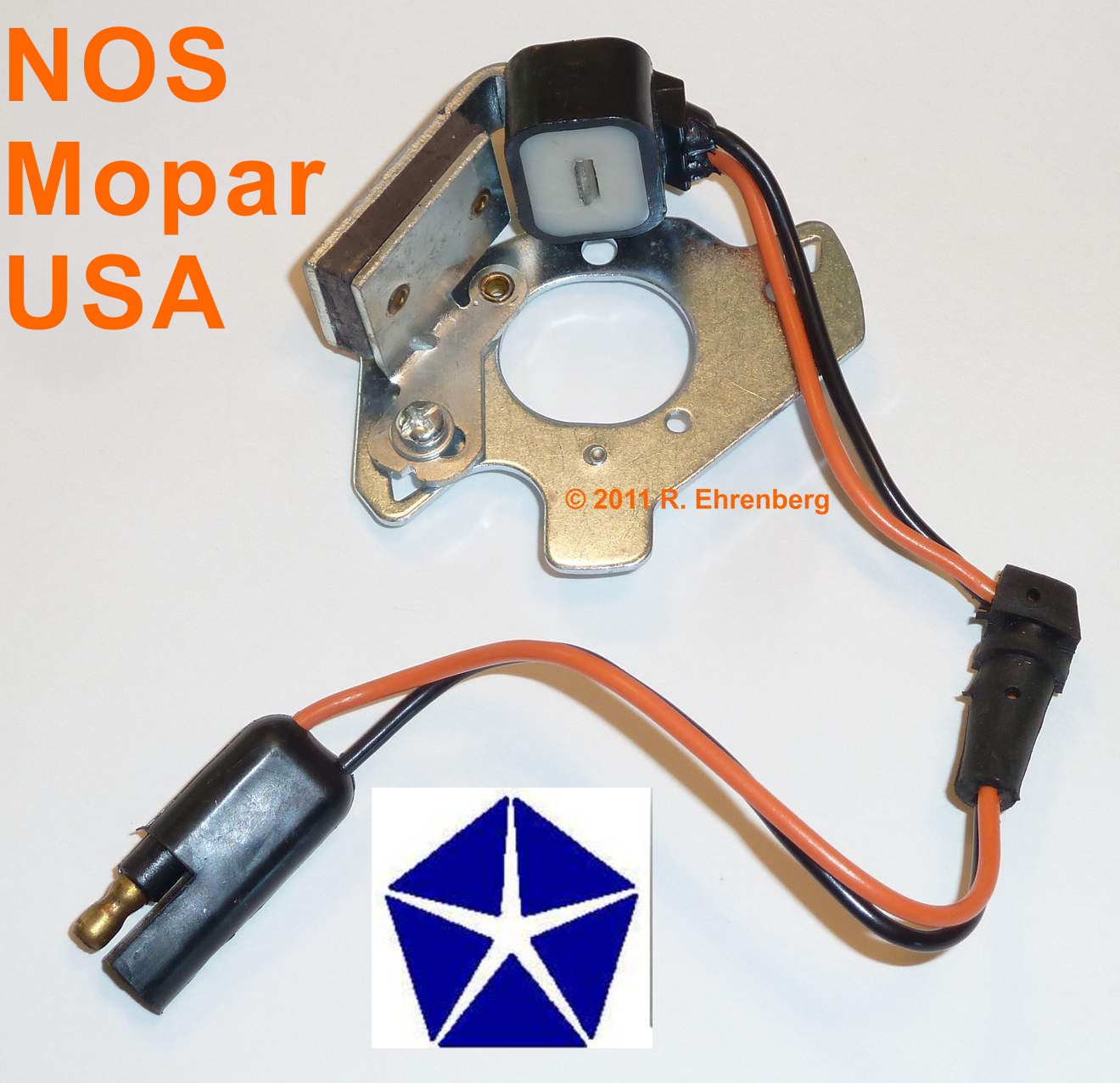 ✸NOS Mopar Electronic Ignition Distributor Pickup Coil Assy 440 340 318 400 360+