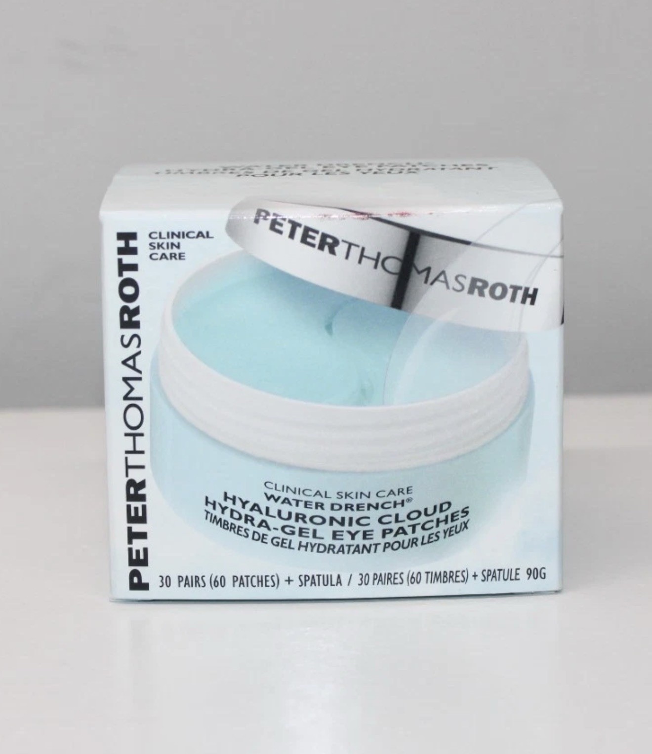 Peter Thomas Roth Water Drench Hyaluronic Cloud Eye Patches 60ct NIB