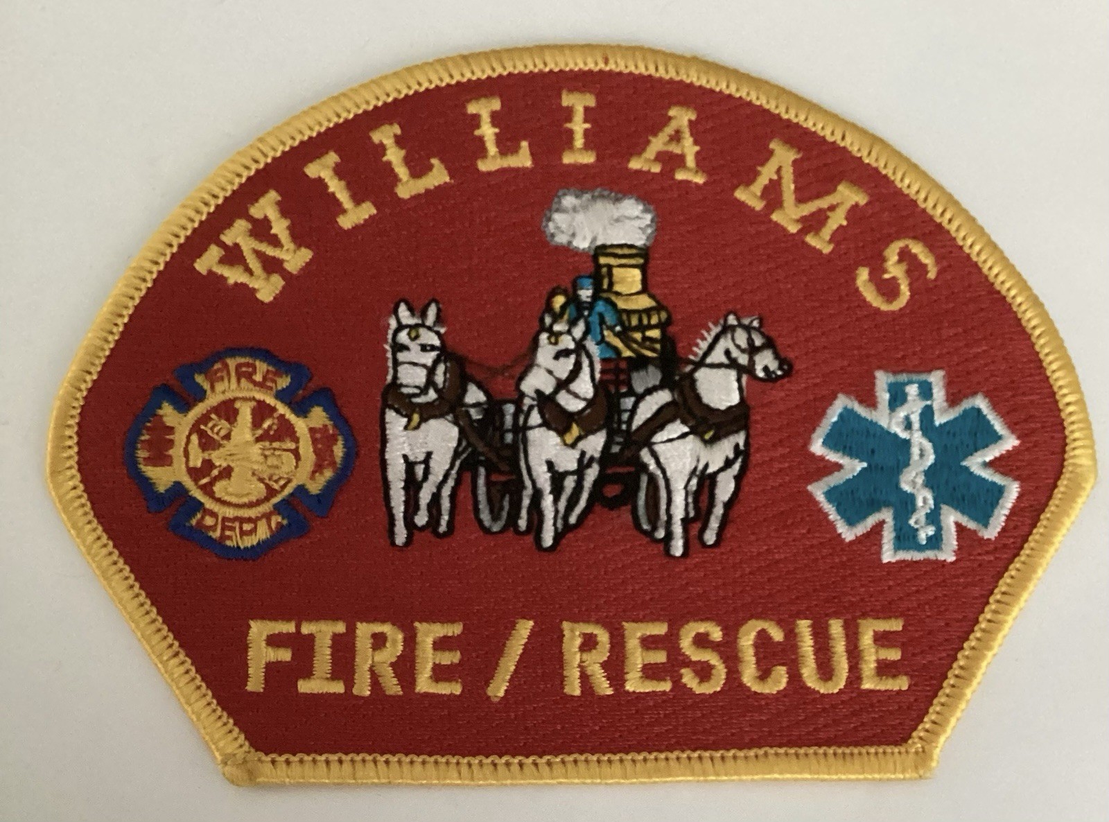 Williams Oregon Fire/Rescue Patch