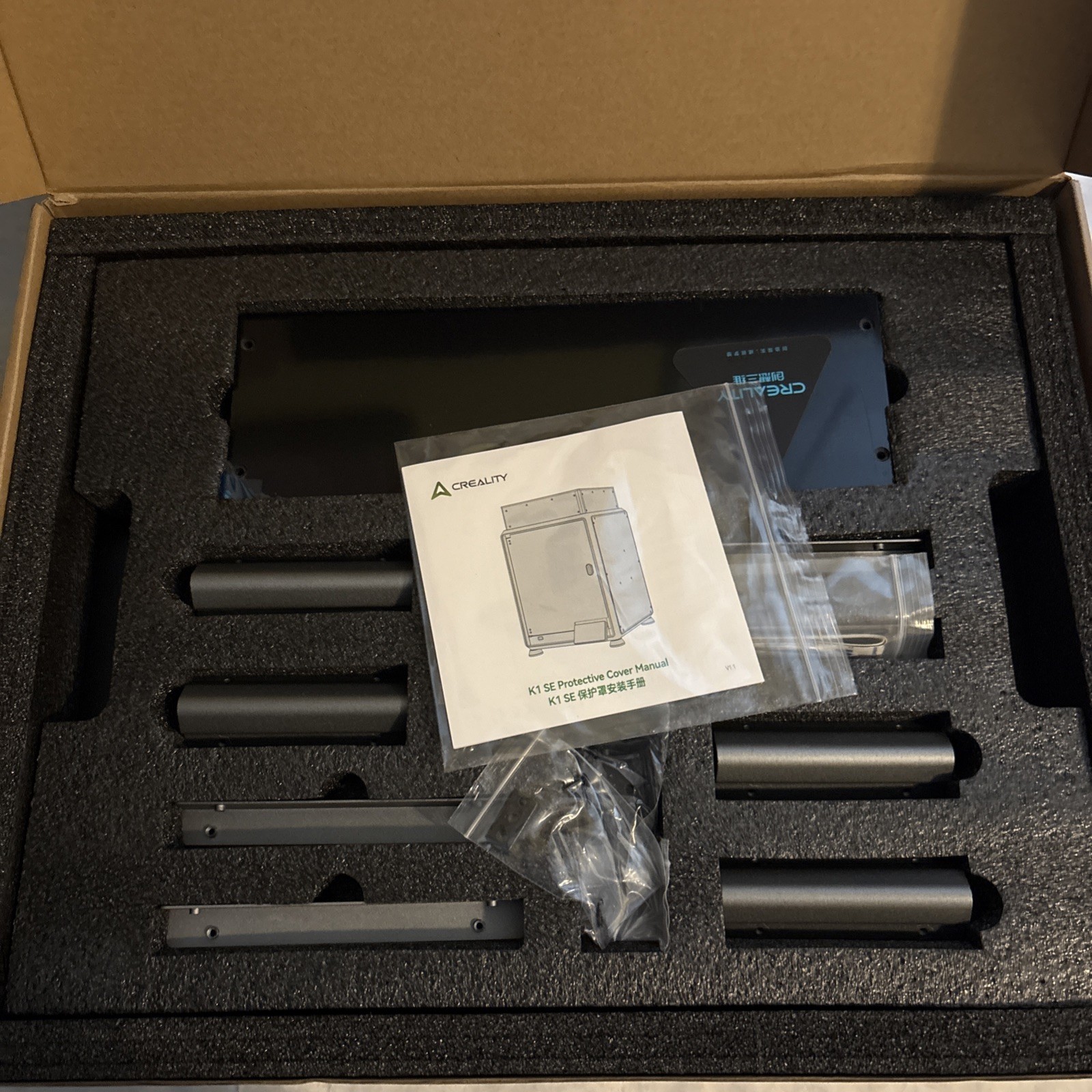 Official K1 SE Enclosure Transparent Tent, Customized 100% Fit Transparent K1 SE