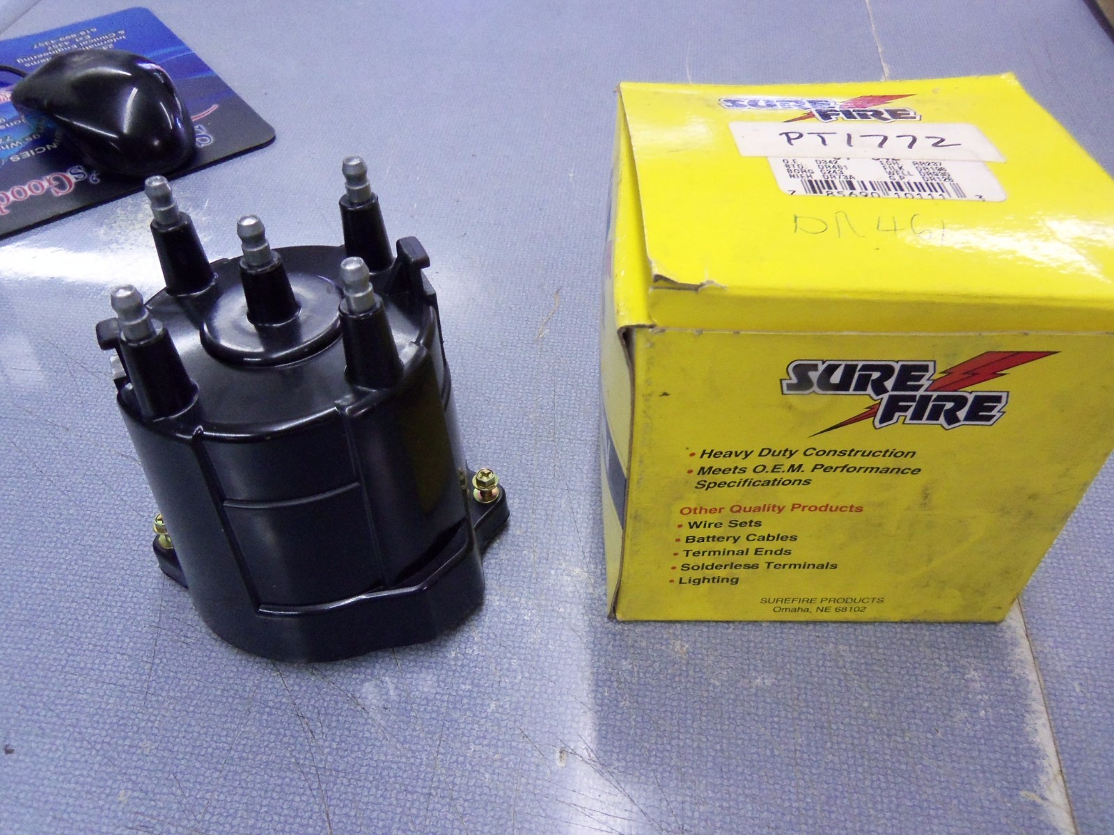 Sure Fire PT1772 Distributor Cap DR461 L@@K Free Shipping!!!