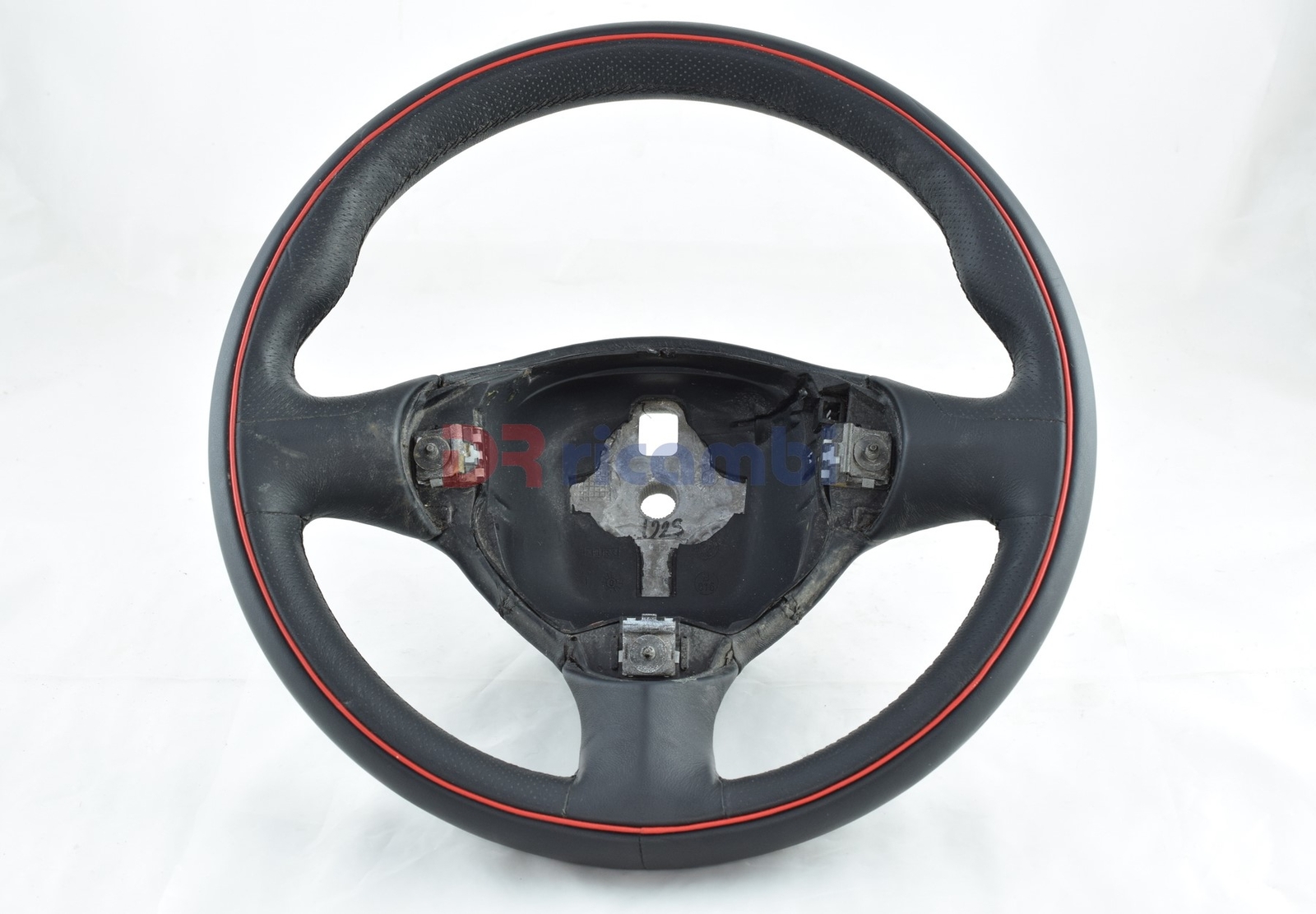 Black Leather Steering Wheel Command Alfa Romeo 147 GTA - Alfa Romeo 156067300/1