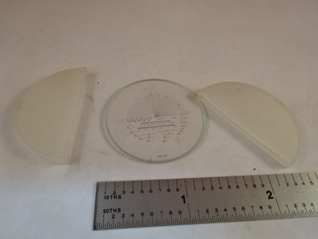 MICROSCOPE PART SPI LOPE LUPE RETICLE OPTICS AS IS #21-A-19