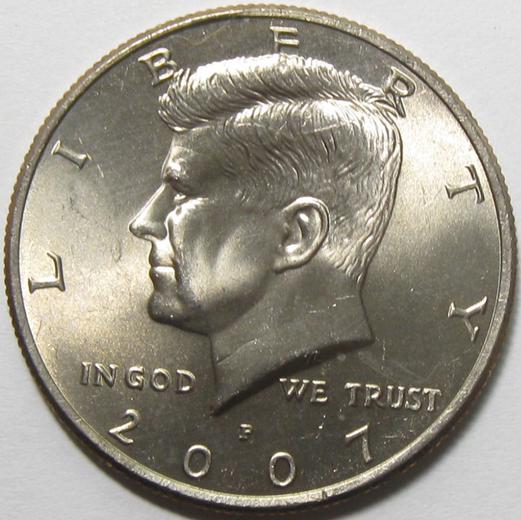 BU Uncirculated 2007-P Kennedy Half Dollar - #233-7