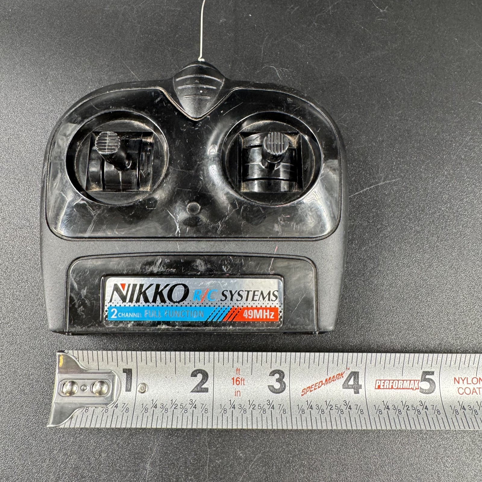 NIKKO RC Systems Remote Control Transmitter 49MHz Full Function UNTESTED
