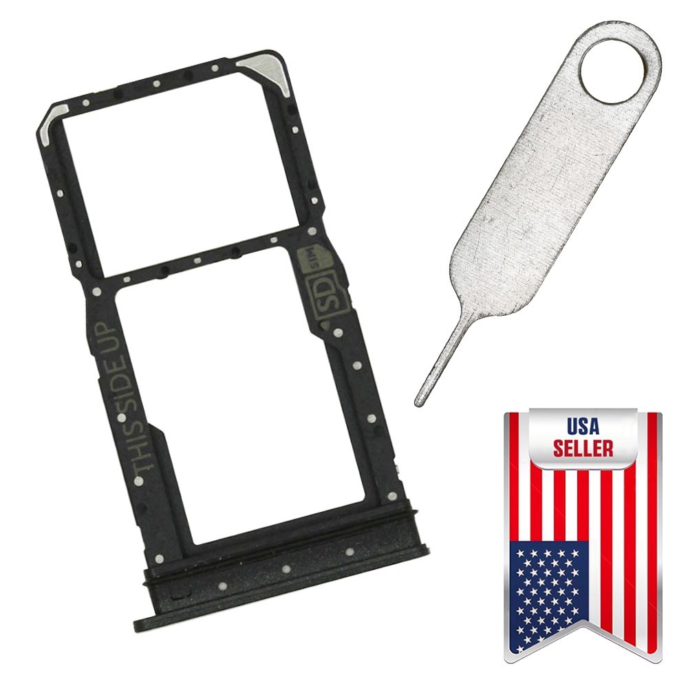 OEM SIM Tray MicroSD Card Holder Slot + PIN For Motorola Moto G 5G 2025 XT2513