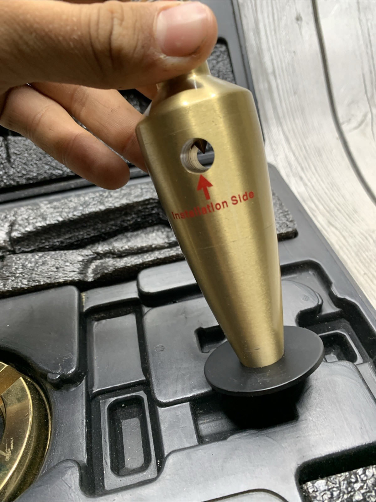 Rack-a-tiers Laser Plumb Bob Untested MISSING PICES