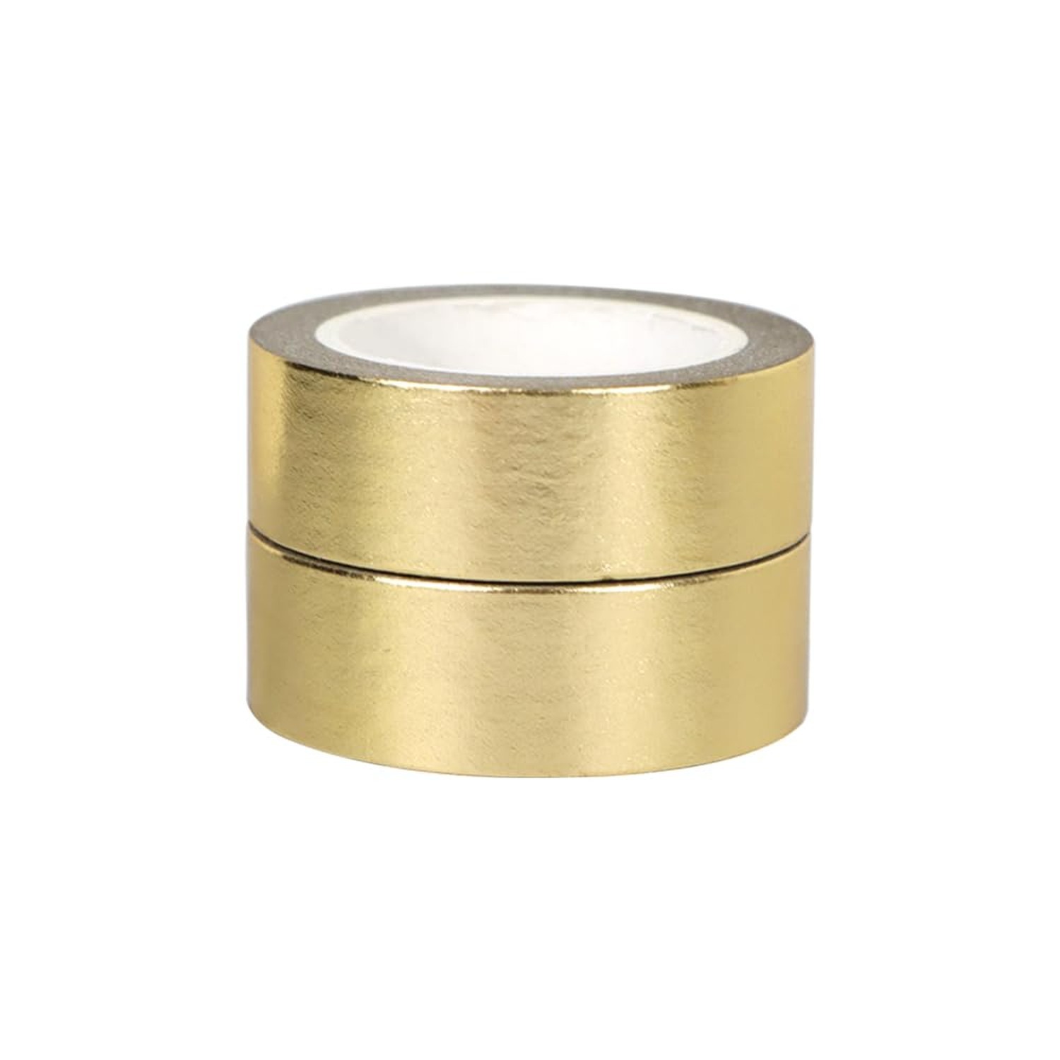 AxeWoodz 2 Rolls Gold Foil Washi Tape Set Decorative Tape Art Paper Masking T...