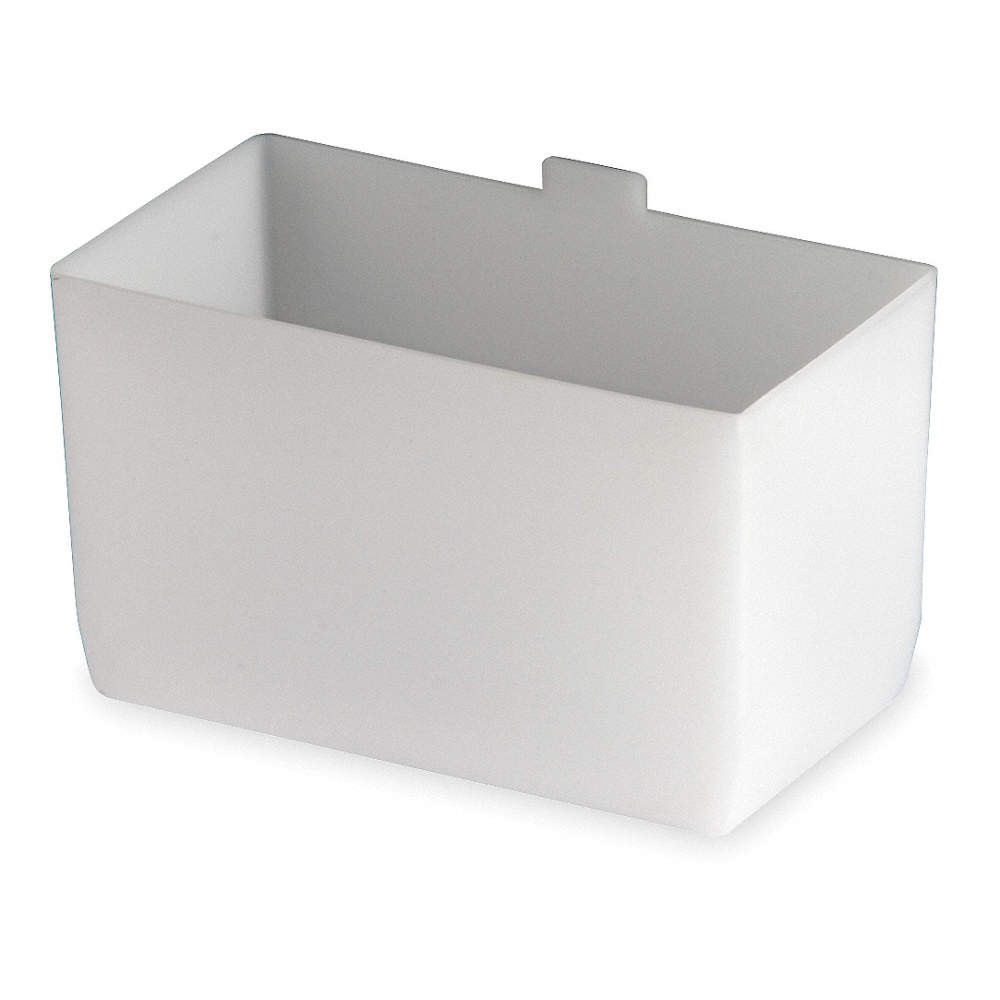 AKRO-MILS 30102 Bin Cups,Clear,Polymer,3 in PK 10