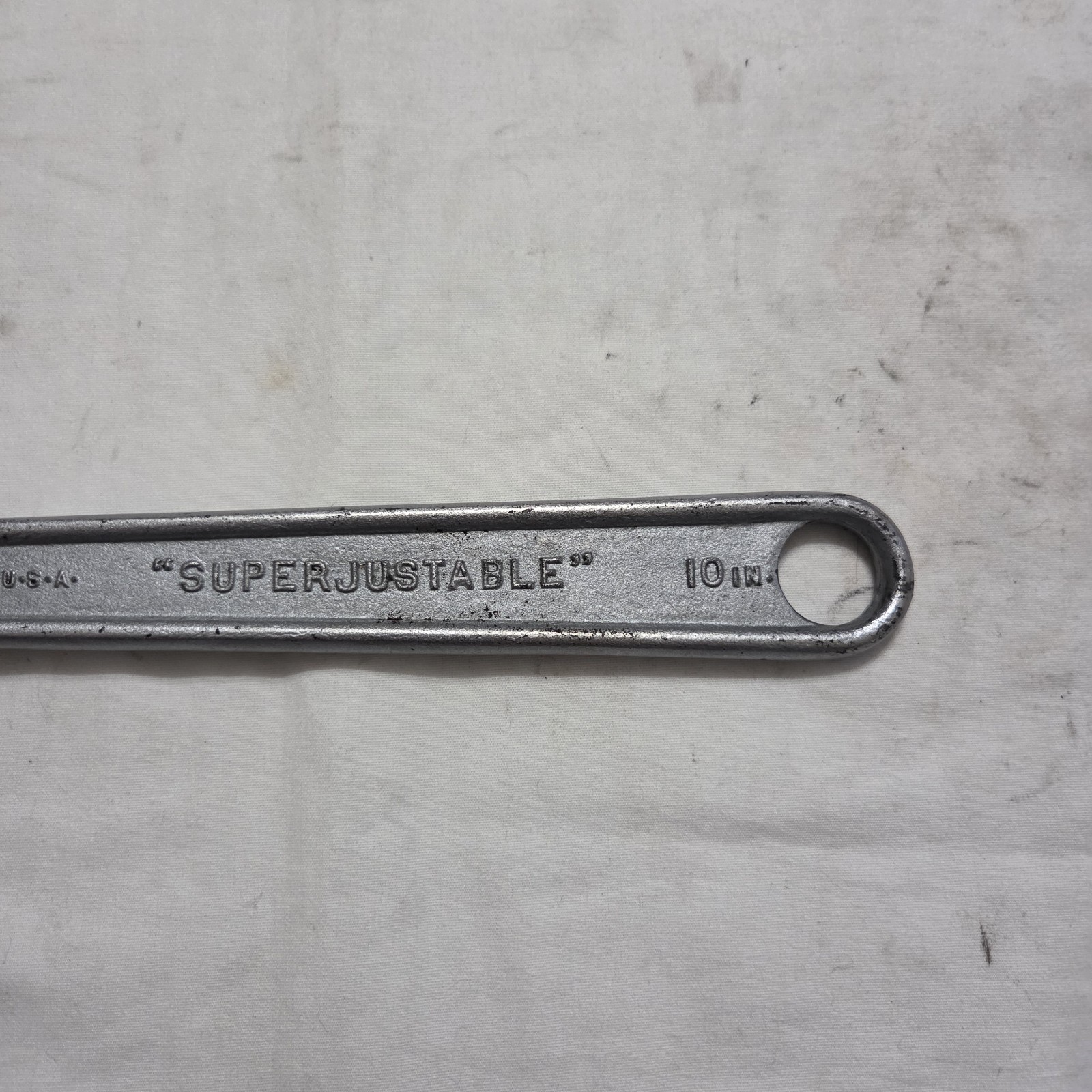 J.H. Williams & Co. 10" "Superjustable" Adjustable Wrench - Made in USA