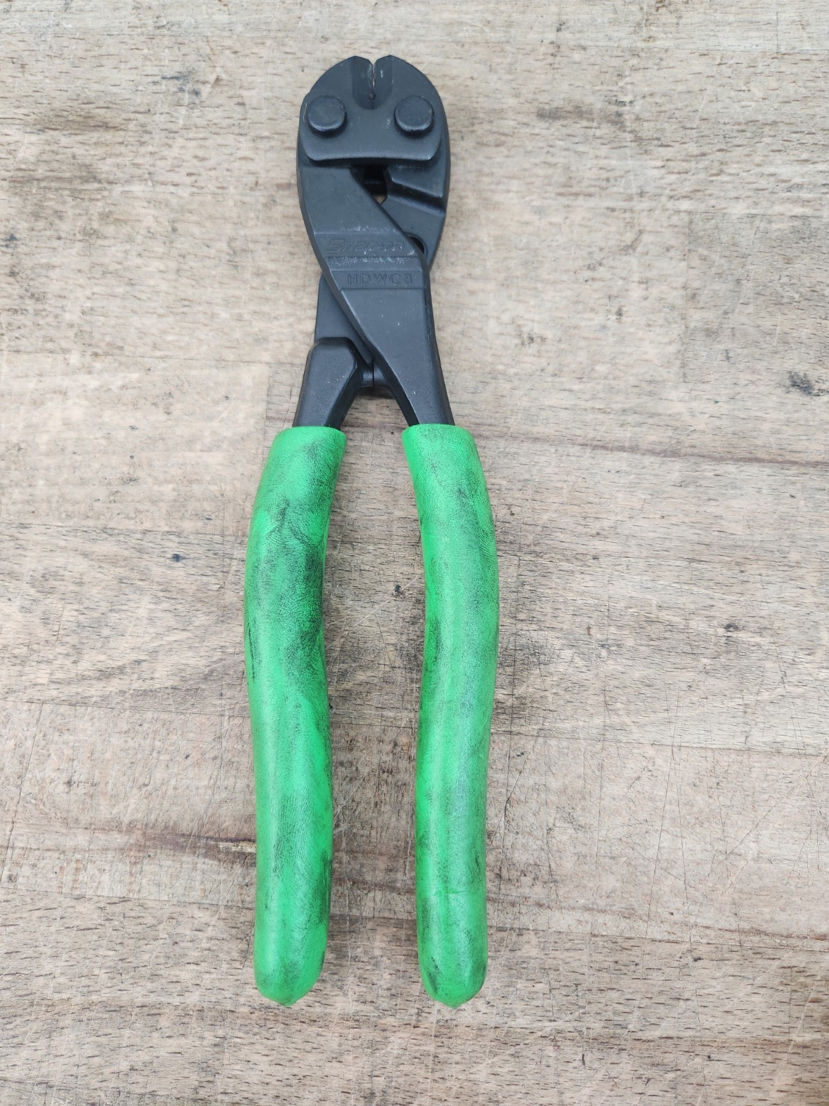Snap-on Tools GREEN Soft Grip 8" Heavy-Duty Wire Cutter Pliers HDWC8