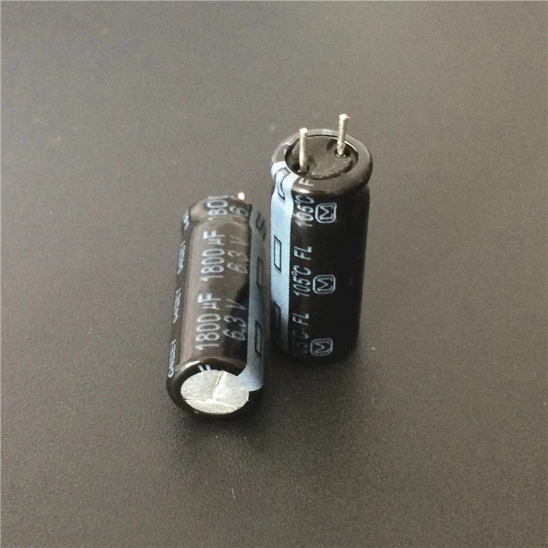 (2-PACK) 1800uF 6.3V 8x20mm Panasonic FL Low Motherboard Capacitor USA Seller