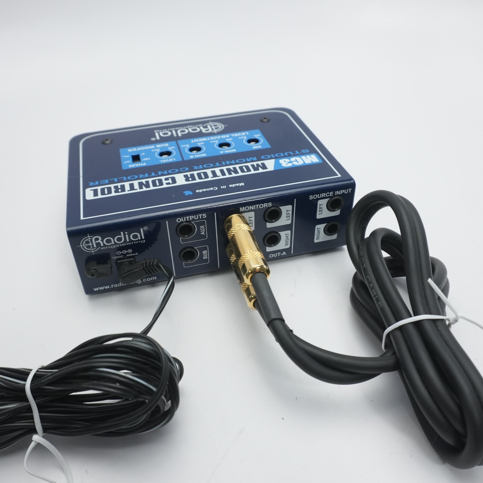 Radial Engineering MC3 Passive Studio Monitor Control Controller
