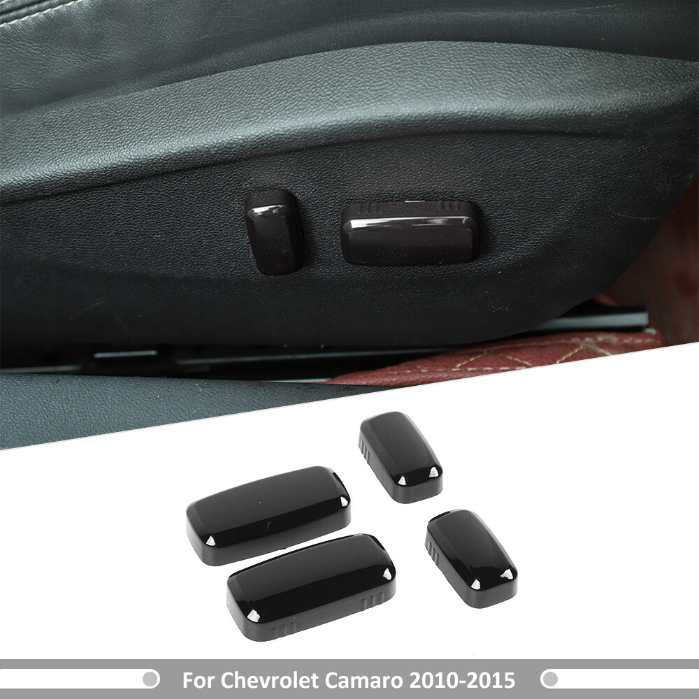 Seat Adjust Handle Switch Knob Cover Trim For Chevrolet Camaro 2010-2015 Black