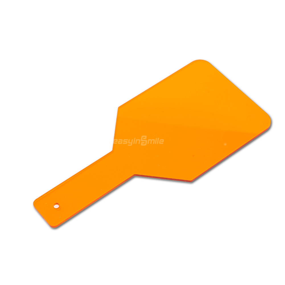 EASYINSMILE Dental Shield Hand-Held Protective Paddle For Curing Light Filter